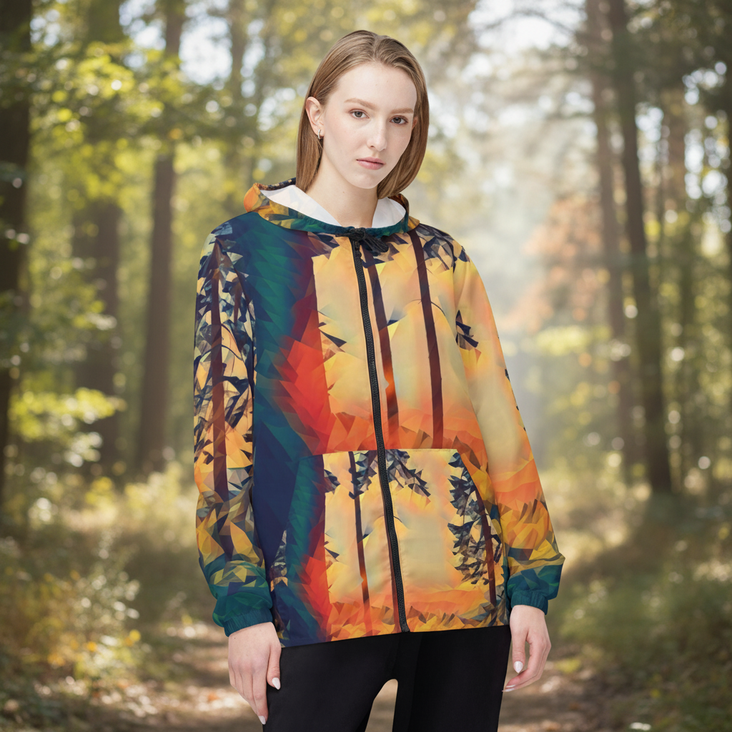 Windbreaker Jackets - Poly Art