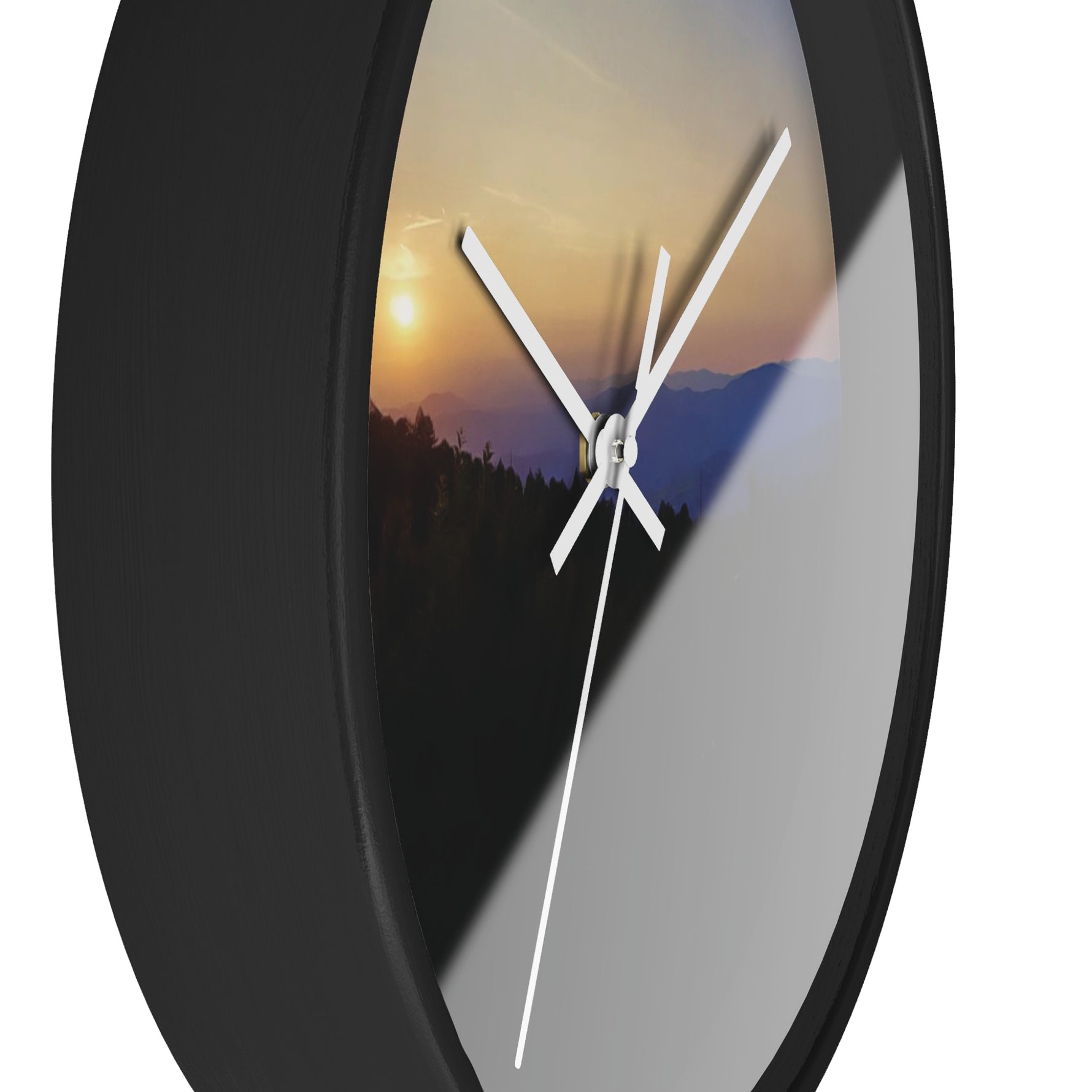 Wall Clock - Sunset Sky (Variant 2)