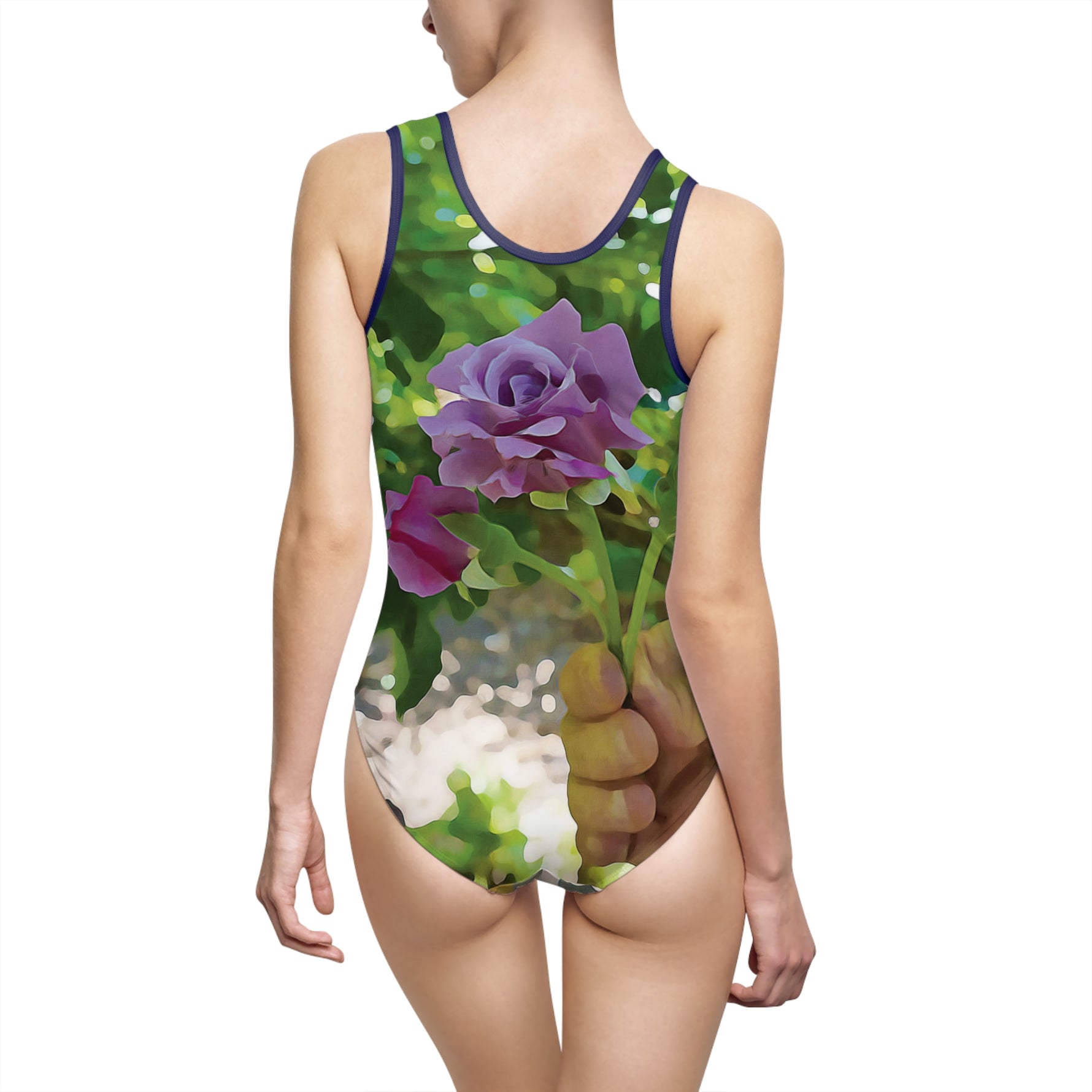 Swimsuit - Flower of  Rose, Small Bouquet