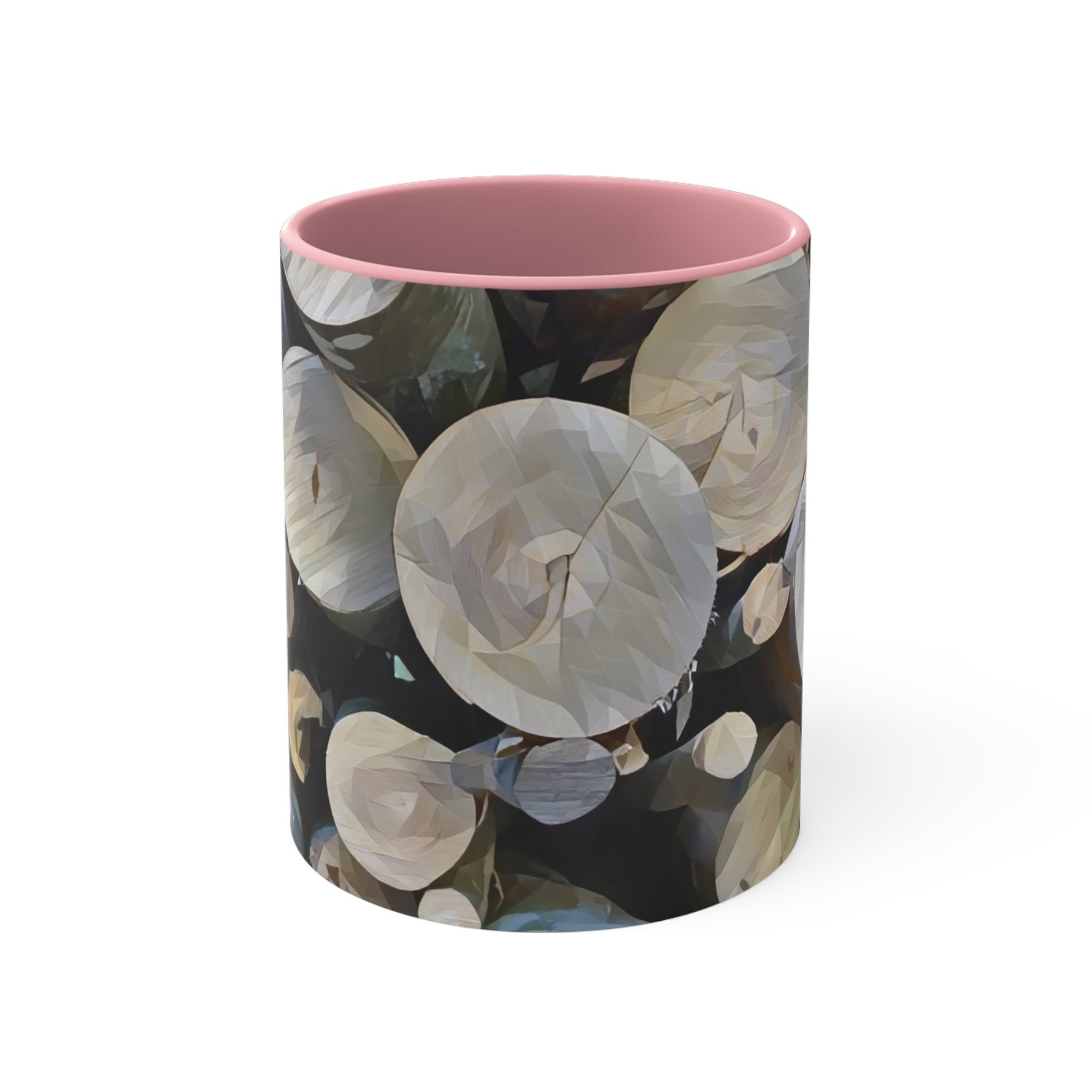 Mug 11oz - Poly Art - Wooden Trunks (Variant 2)