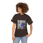 Unisex Heavy Cotton Tee - Poly Art - Flower of Anemone