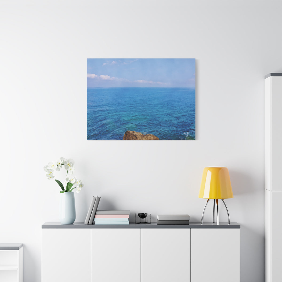 Stretched Matte Canvas - Sea (Variant 01)