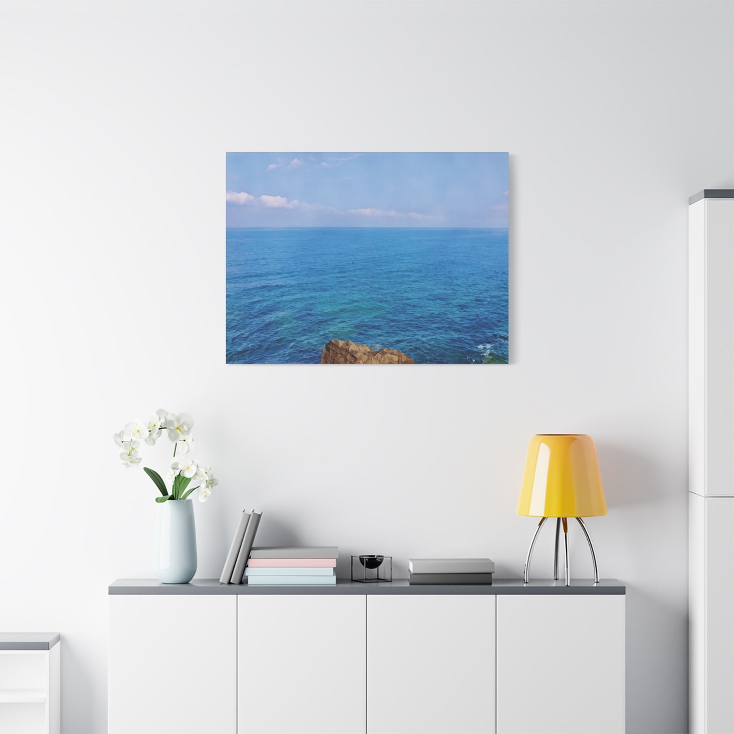Stretched Matte Canvas - Sea (Variant 01)