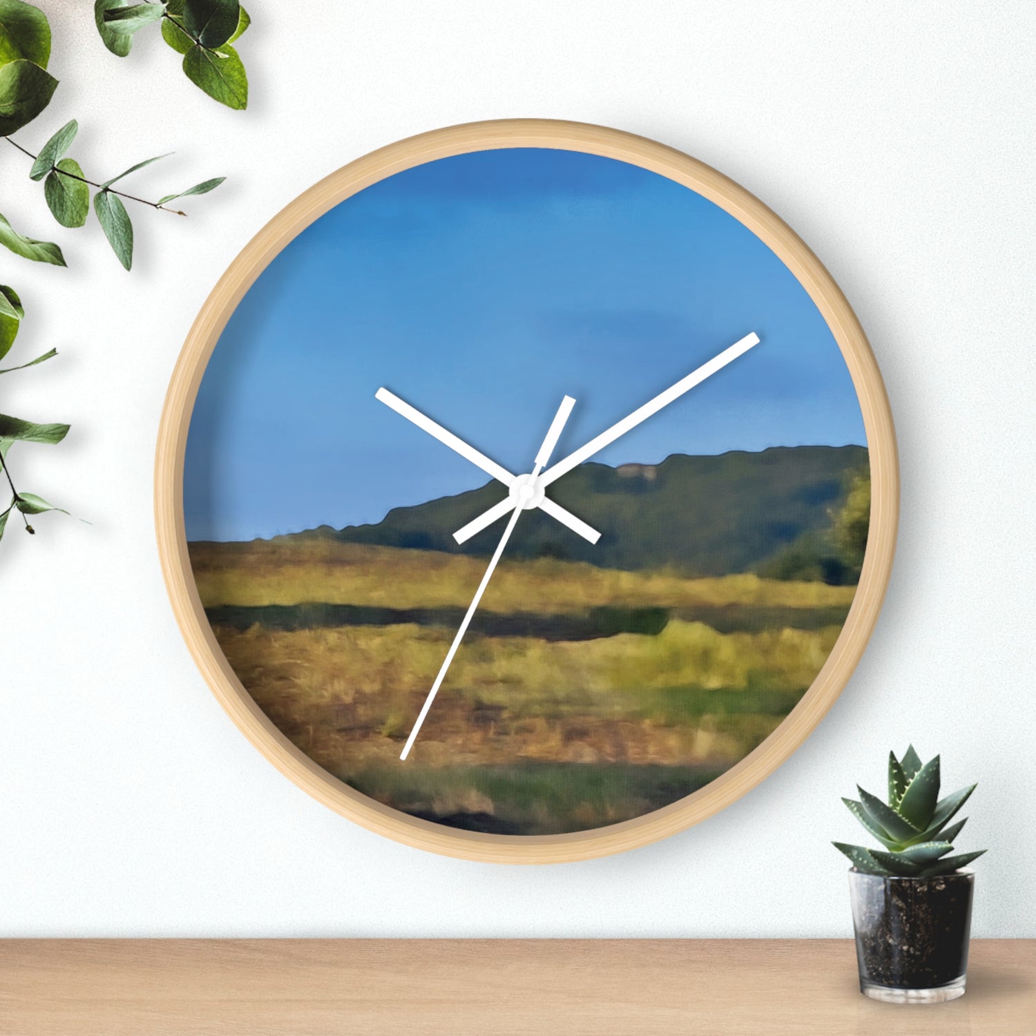 Wall Clock - Tuscan Landscape (Variant 1)