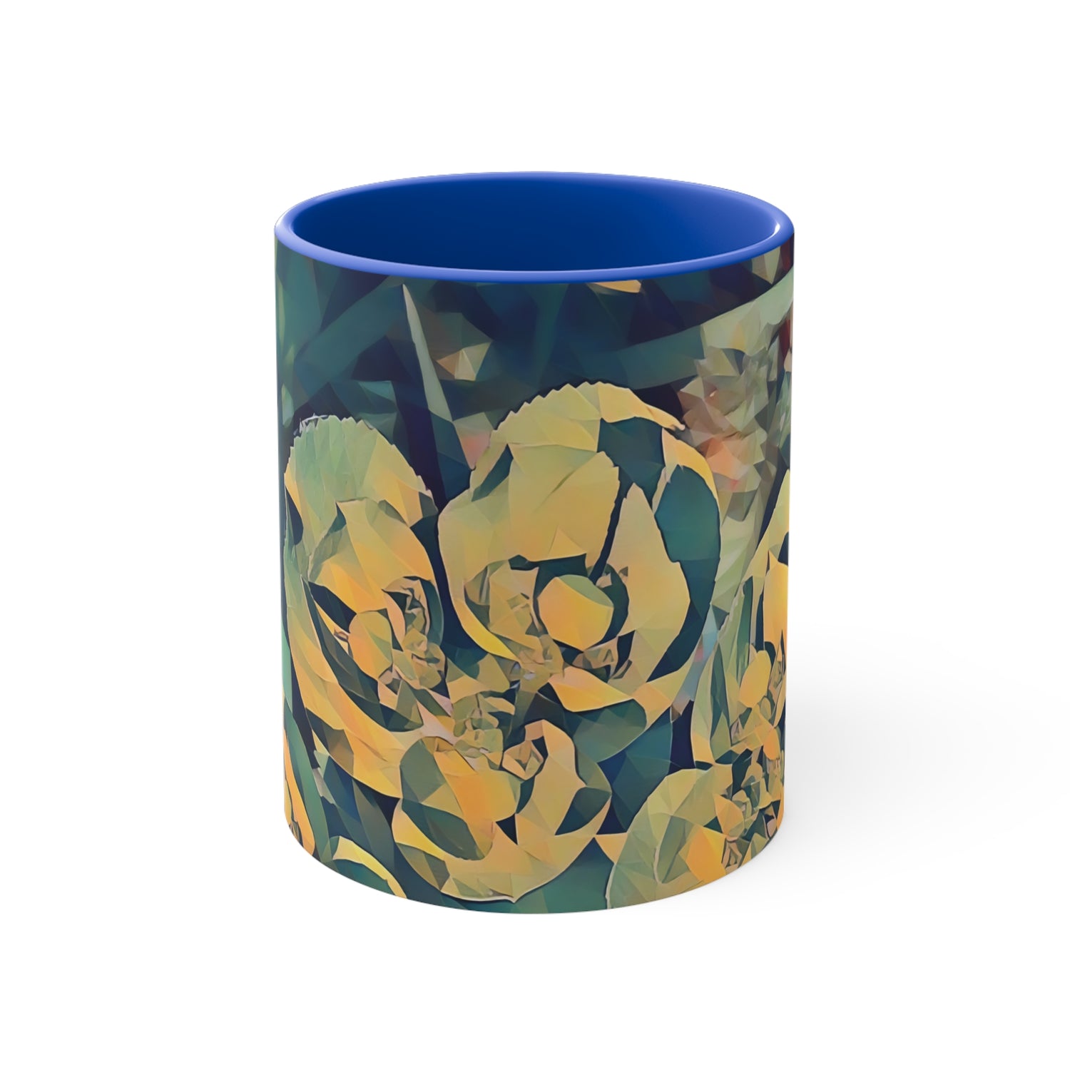 Mug 11oz - Poly Art - Flower of Euphorbia Helioscopia