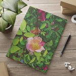 Hardcover Notebook with Puffy Covers - Flower of Rose