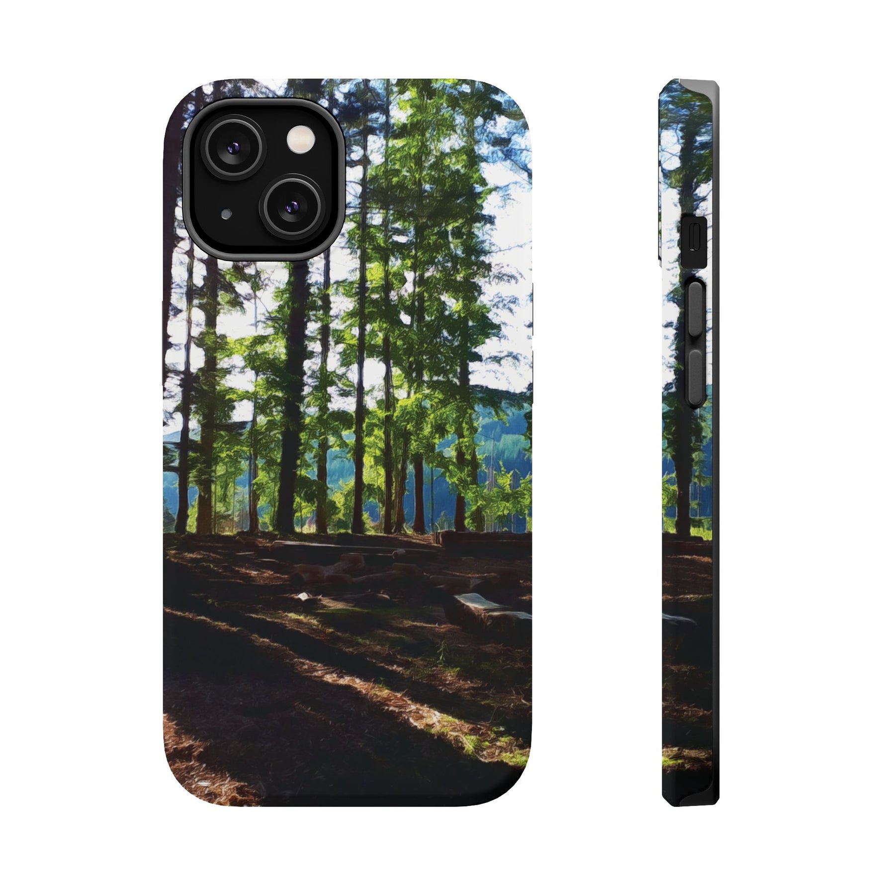 Magnetic Tough Phone Case - Forest (Variant 01)