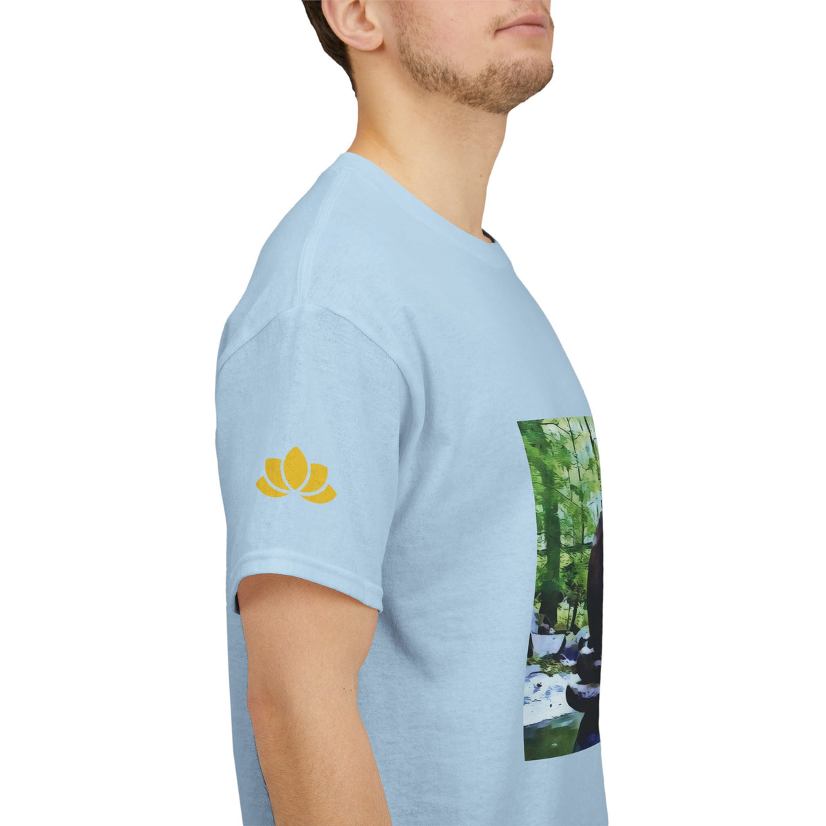 Unisex Heavy Cotton Tee - Stone Balance (Variant 2)