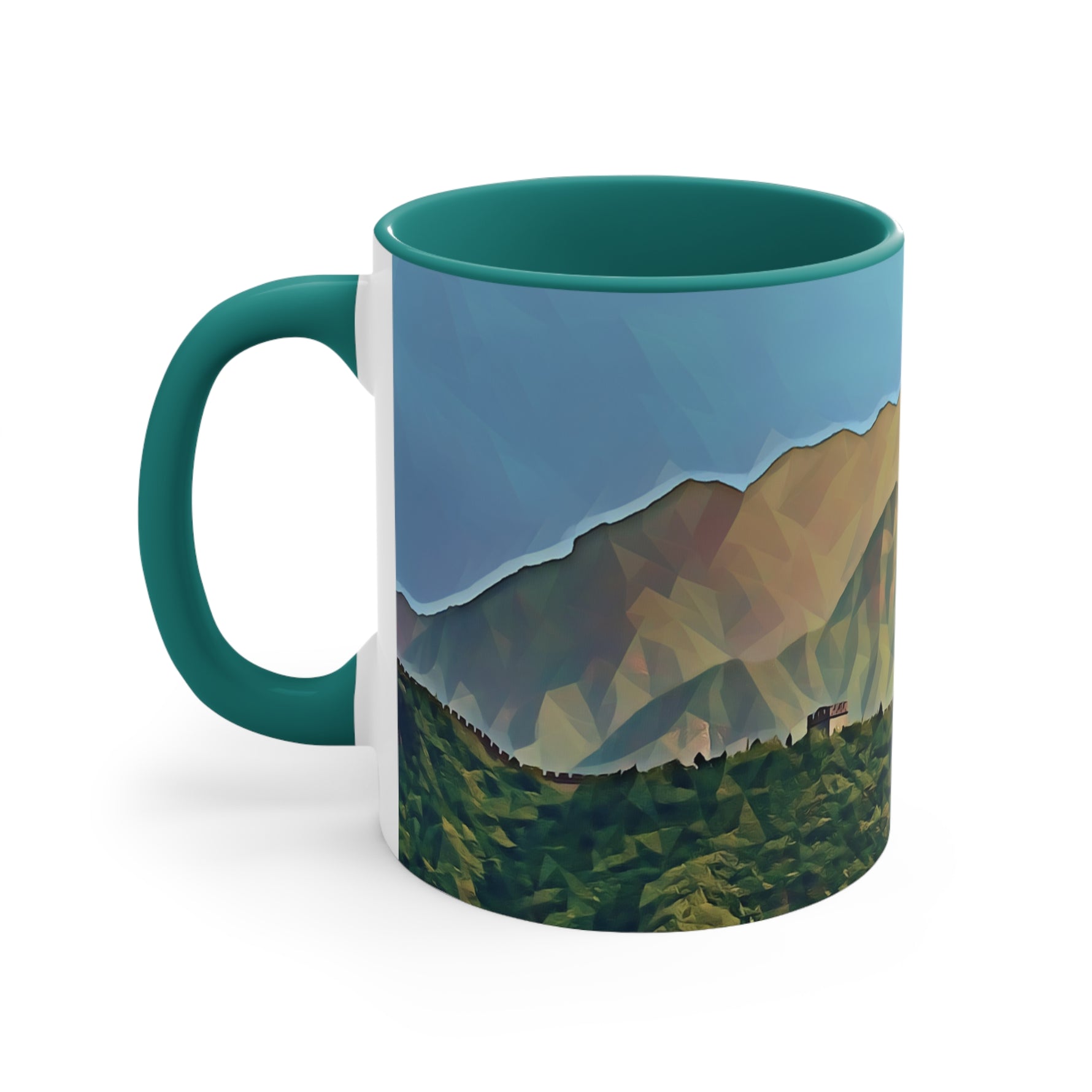 Mug 11oz - Poly Art - China's Great Wall (Variant 1)