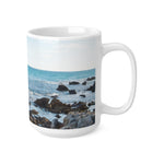 Ceramic White Cup 15oz - Sea (Variant 08)