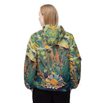 Windbreaker Jacket - Poly Art - Flower of Daisies (Variant 2)
