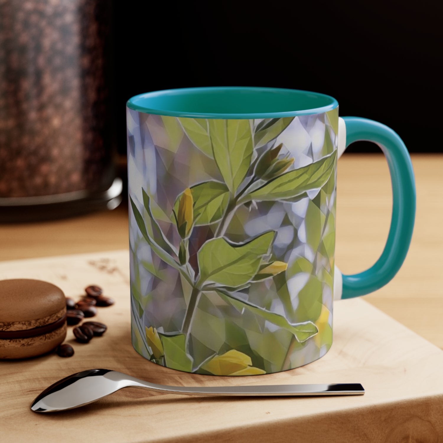 Mug 11oz - Poly Art - Flower of Lysimachia (Variant 2)