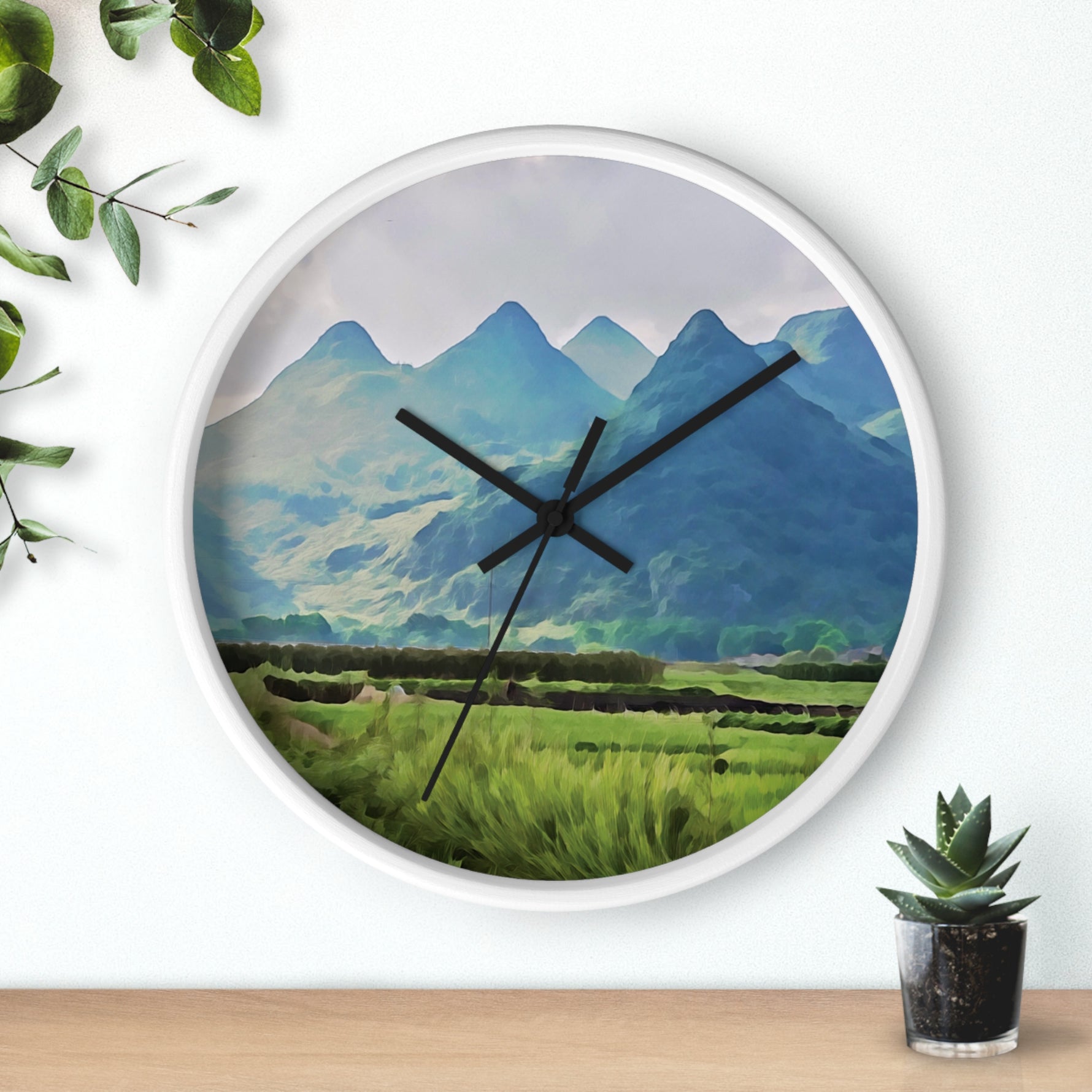 Wall Clock - China's Guilin Hills (Variant 2)
