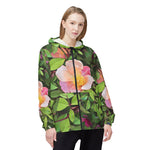 Windbreaker Jacket - Poly Art - Flower of Rose (Variant 1)