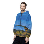 Windbreaker Jacket - Tuscan Landscape (Variant 1)