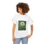 Unisex Heavy Cotton Tee - Flower of Dandelion