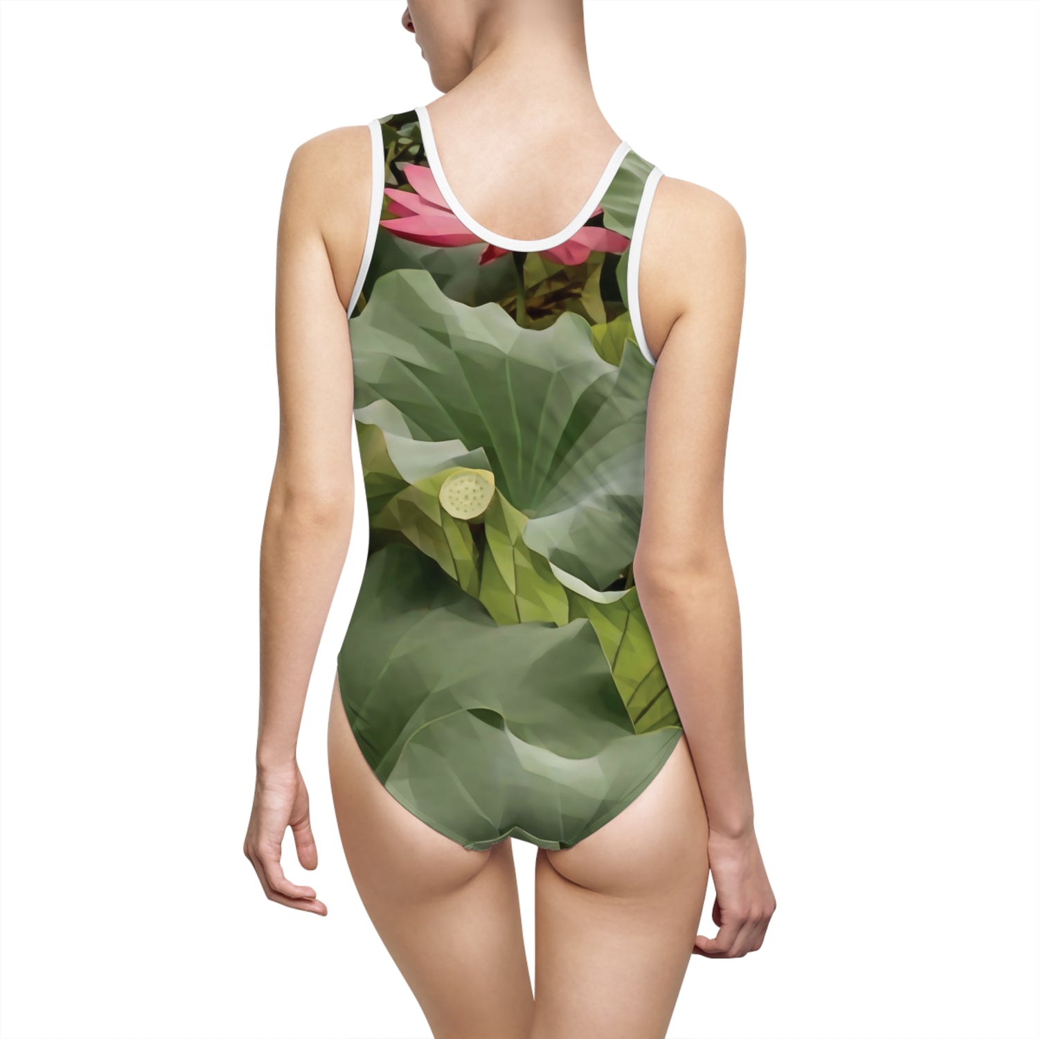 Swimsuit - Poly Art - Flower of Lotus