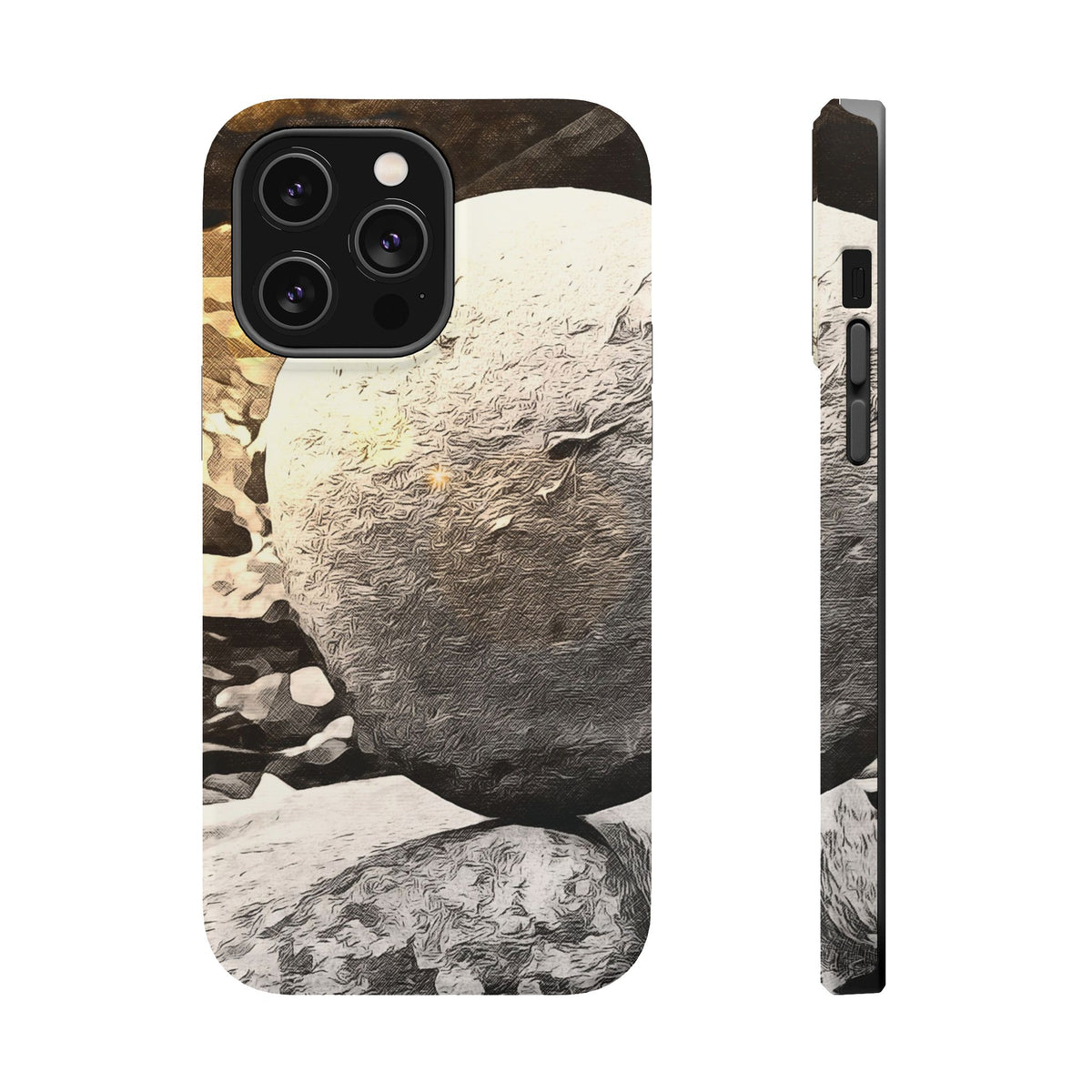 Magnetic Tough Phone Case - Stone Balance