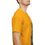 Unisex Heavy Cotton Tee - Poly Art - Flower of Daisies (Variant 1)