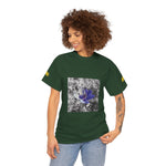 Unisex Heavy Cotton Tee - Poly Art - Flower of Anemone