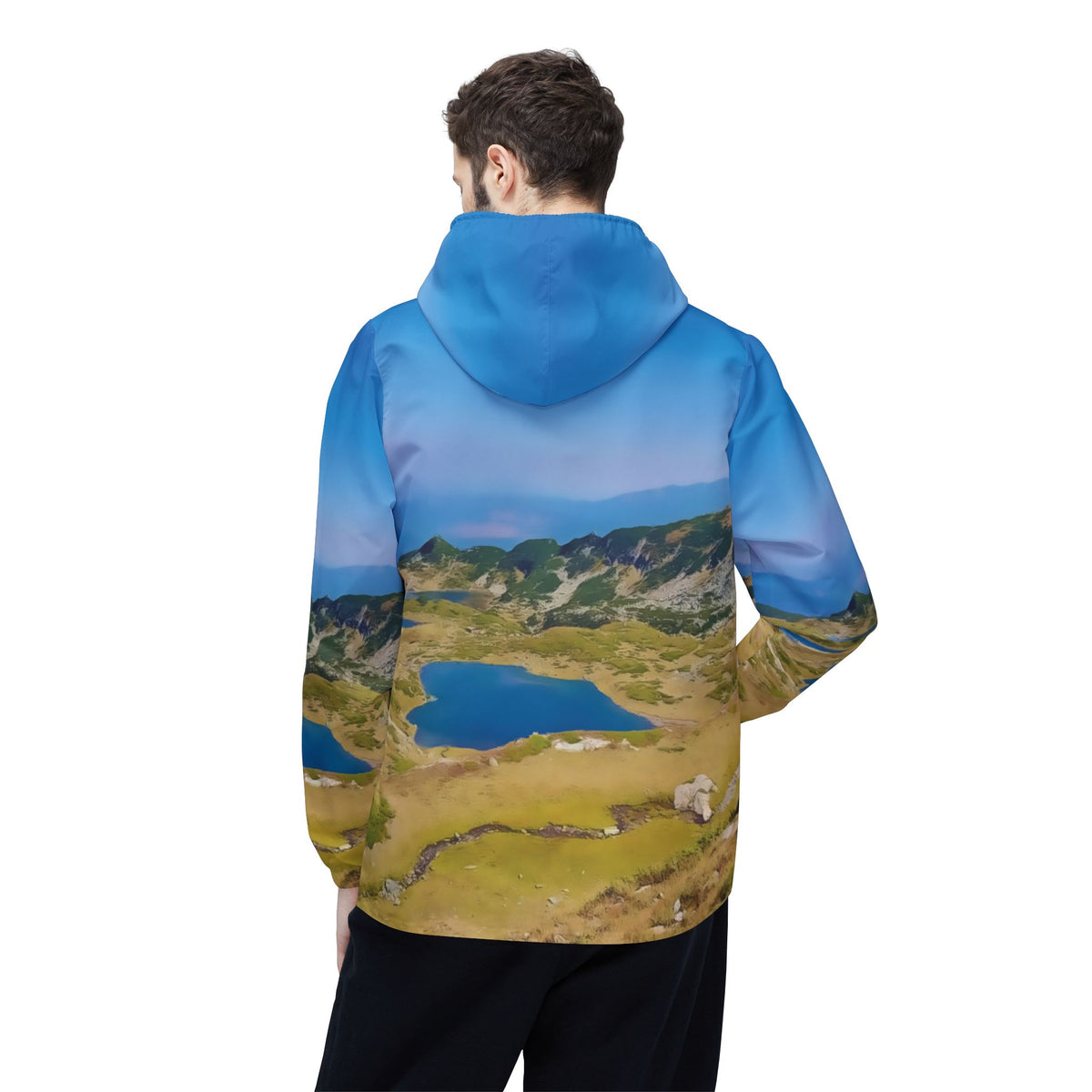 Windbreaker Jacket - Rila Lakes (Variant 1)