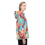 Windbreaker Jacket - Poly Art - Apple's Tree Flower (Variant 3)