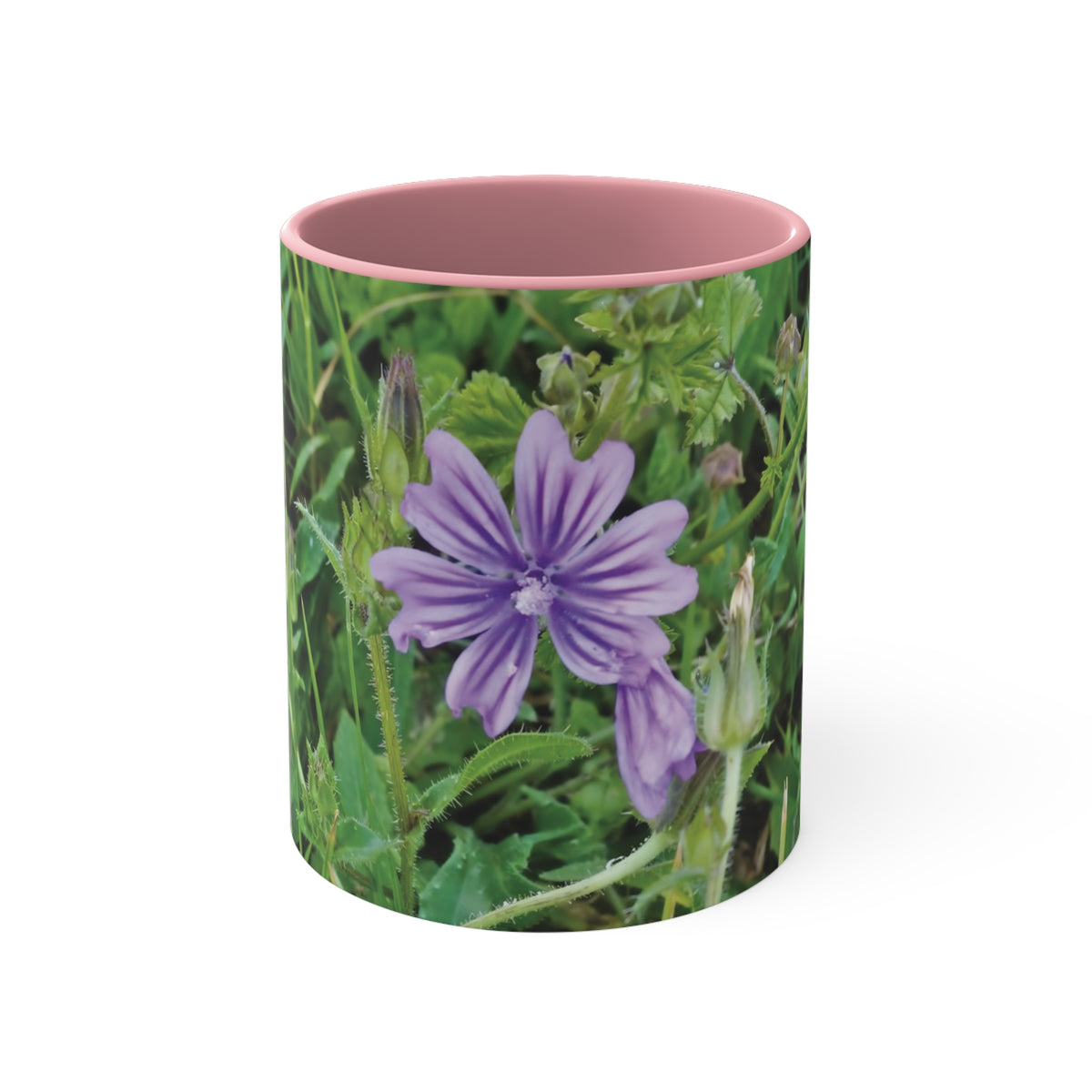 Mug 11oz - Flower of Malva Sylvestris