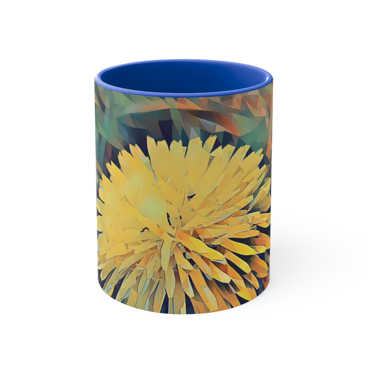 Mug 11oz - Poly Art - Flower of Dandelion (Variant 1)