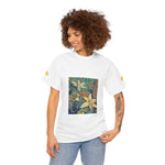 Unisex Heavy Cotton Tee - Poly Art - Flower of Ornithogalum (Variant 2)