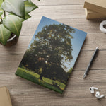Hardcover Notebook with Puffy Covers - Tree in a Lawn (Variant 2)