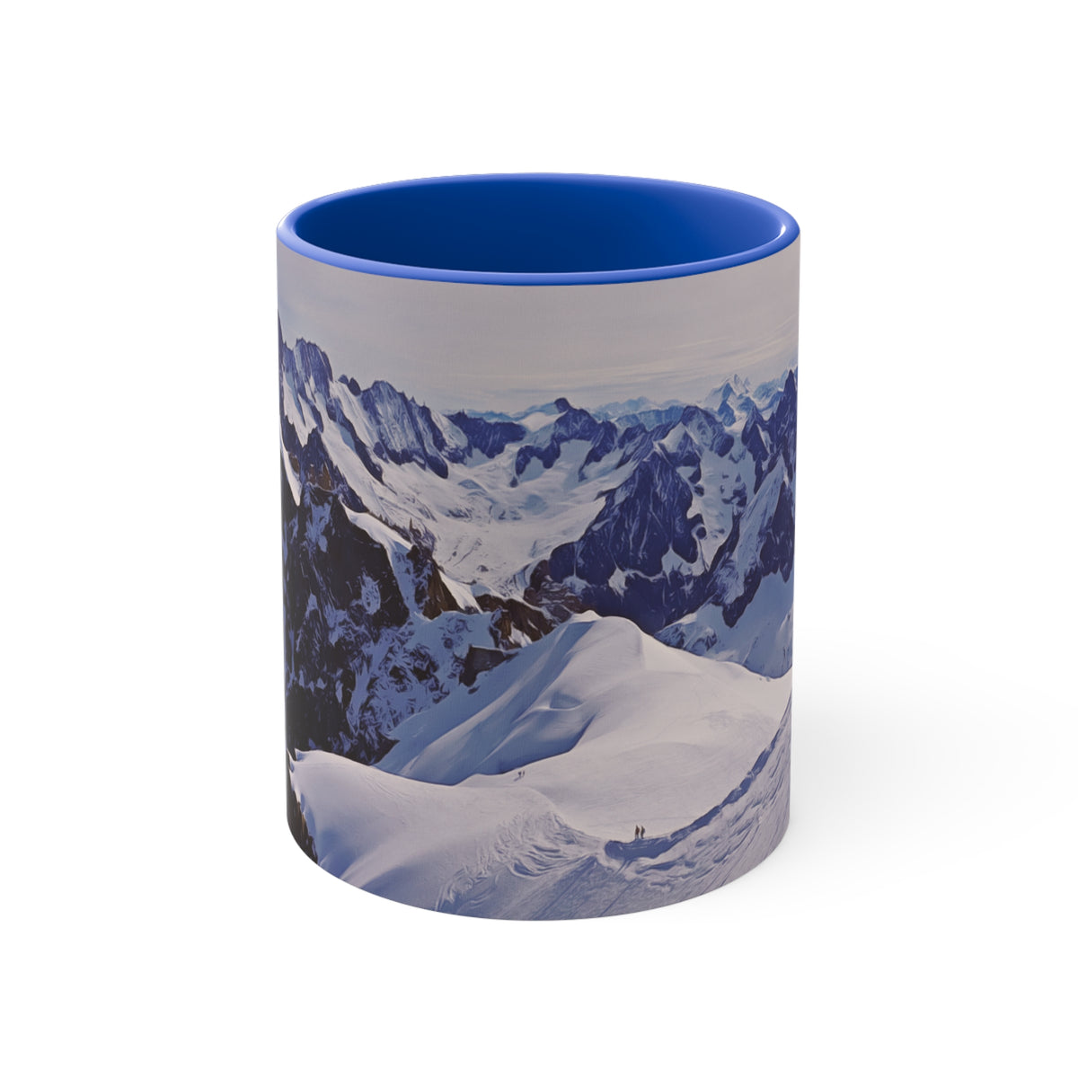 Mug 11oz - View from Mont Blanc, France (Variant 2)