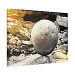 Stretched Matte Canvas - Stone Balance (Variant 1)