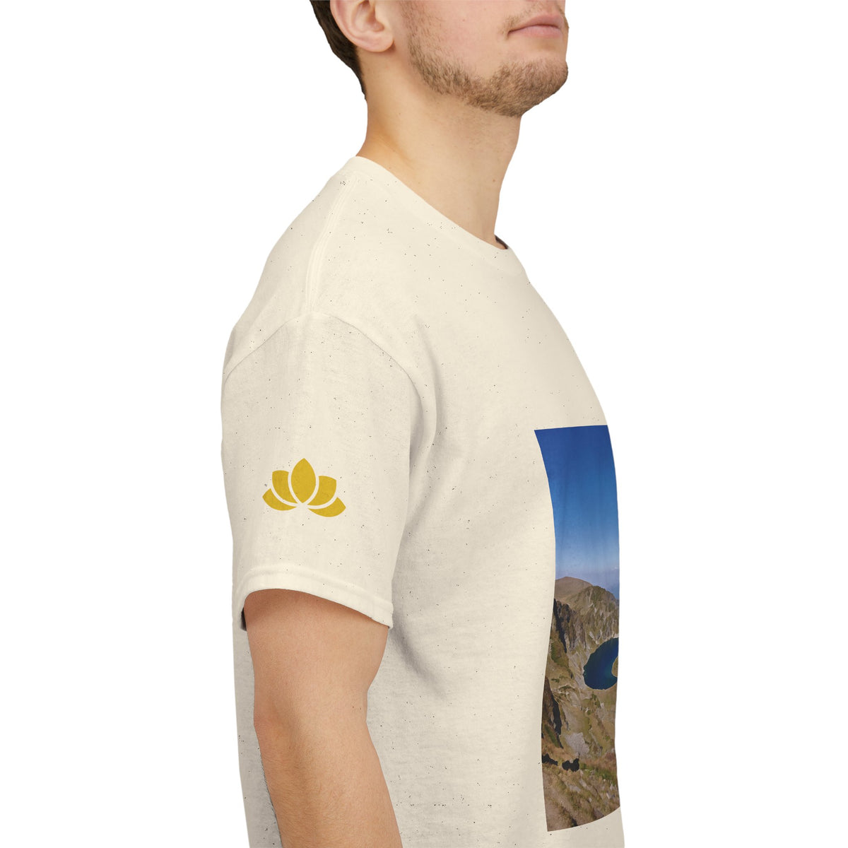 Unisex Heavy Cotton Tee - Rila Lakes (Variant 2)