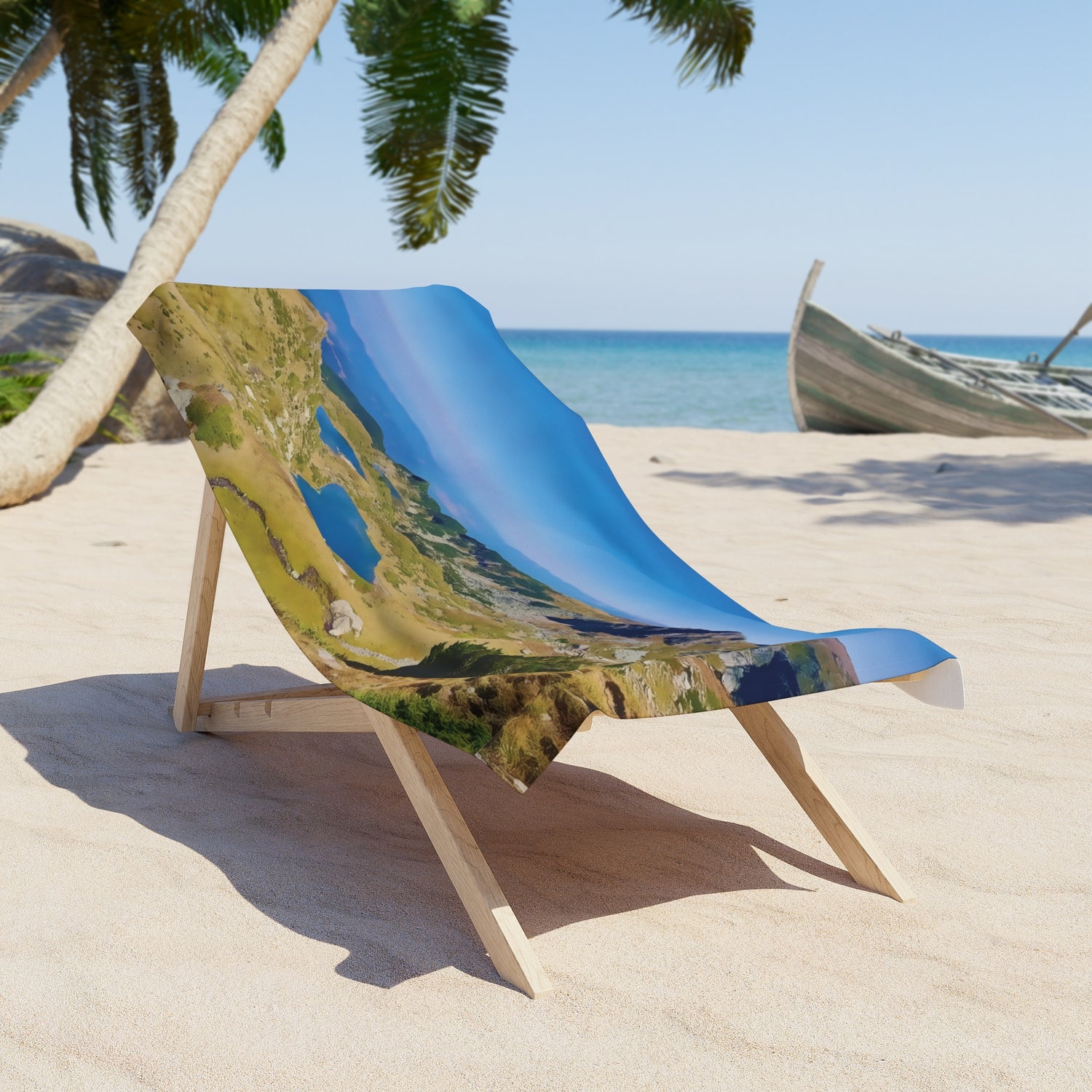 Beach Towel – Rila Lakes (Variant 1)