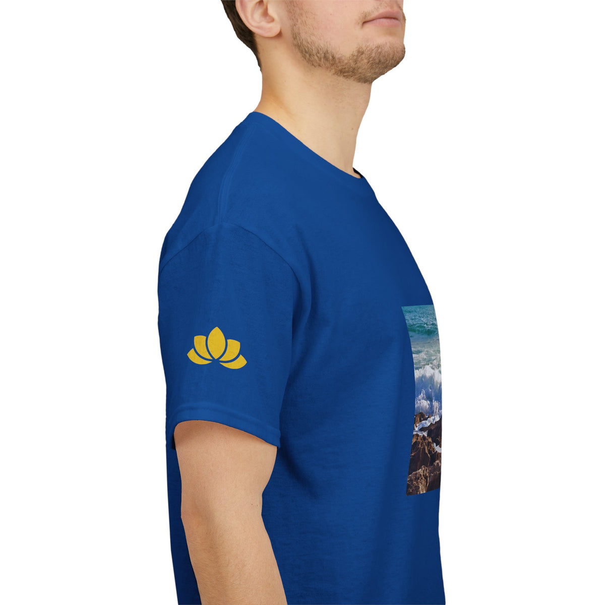 Unisex Heavy Cotton Tee - Sea (Variant 4)
