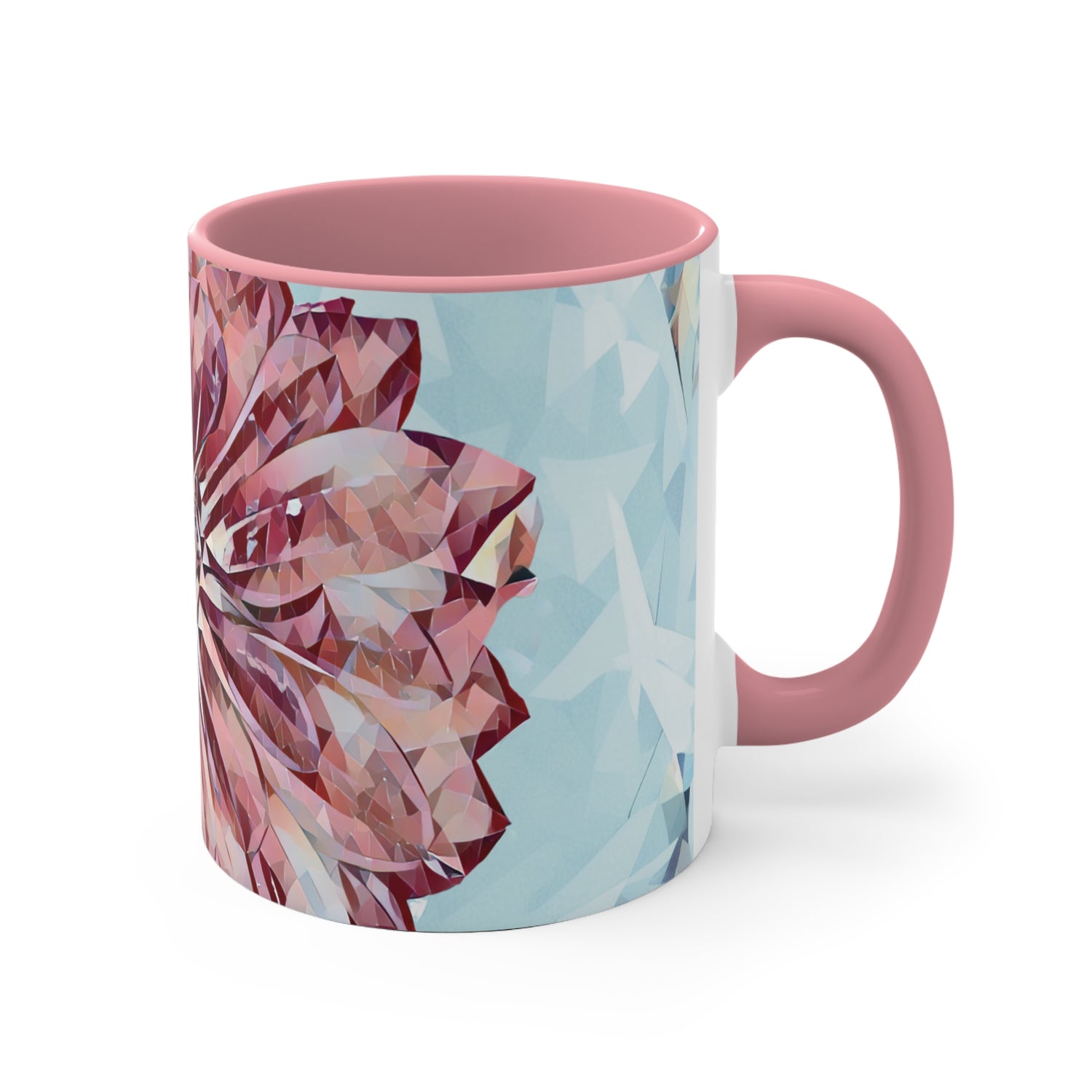 Mug 11oz - Poly Art - Flower of Dahlia (Variant 2)