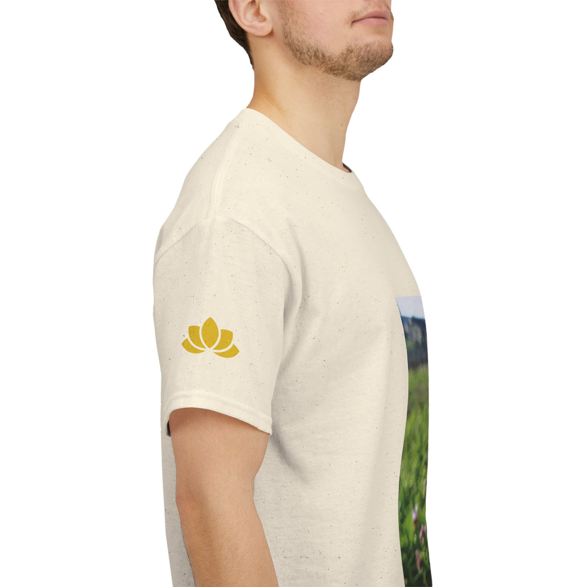 Unisex Heavy Cotton Tee - Poly Art - Flower of Muscari