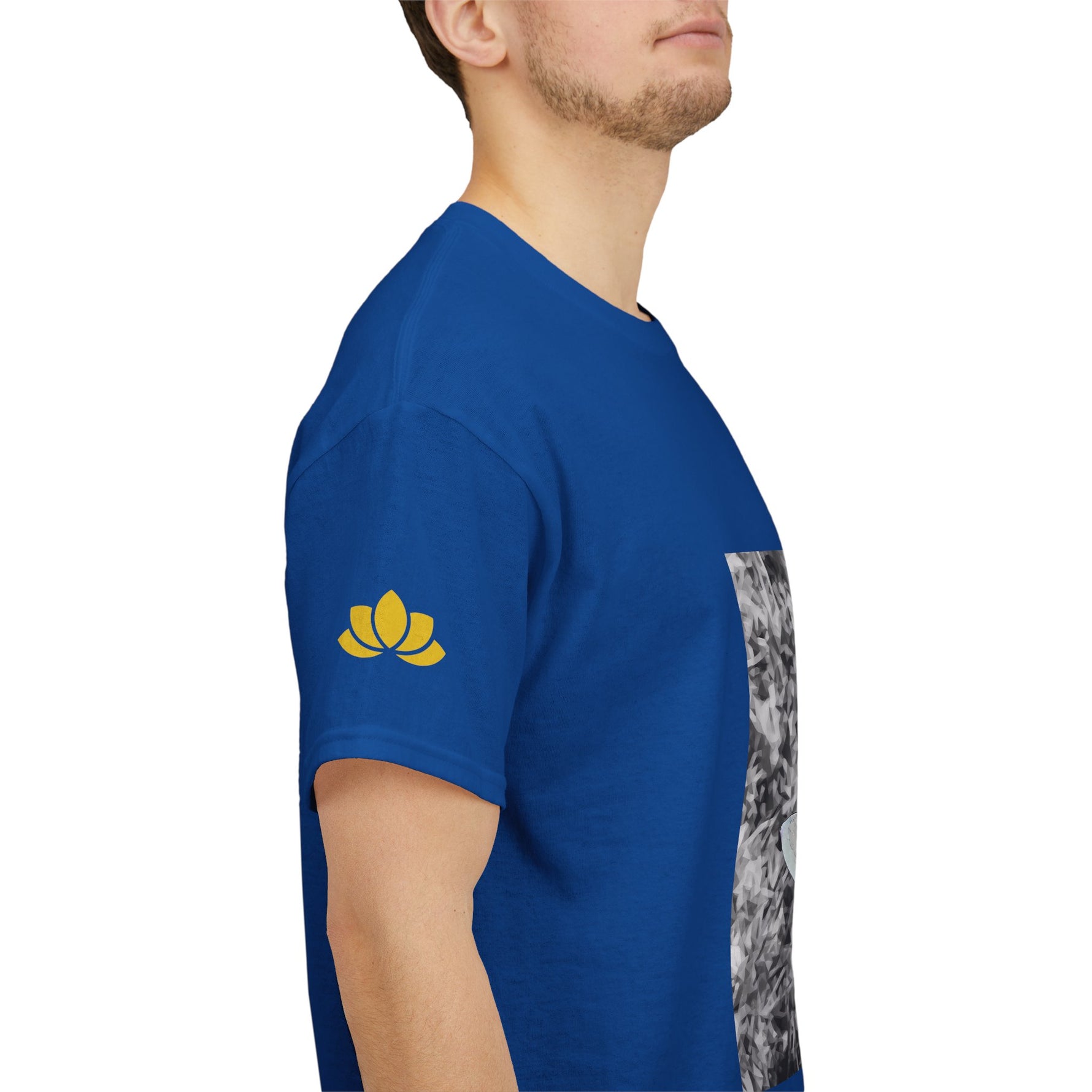 Unisex Heavy Cotton Tee - Poly Art - Flower of Anemone