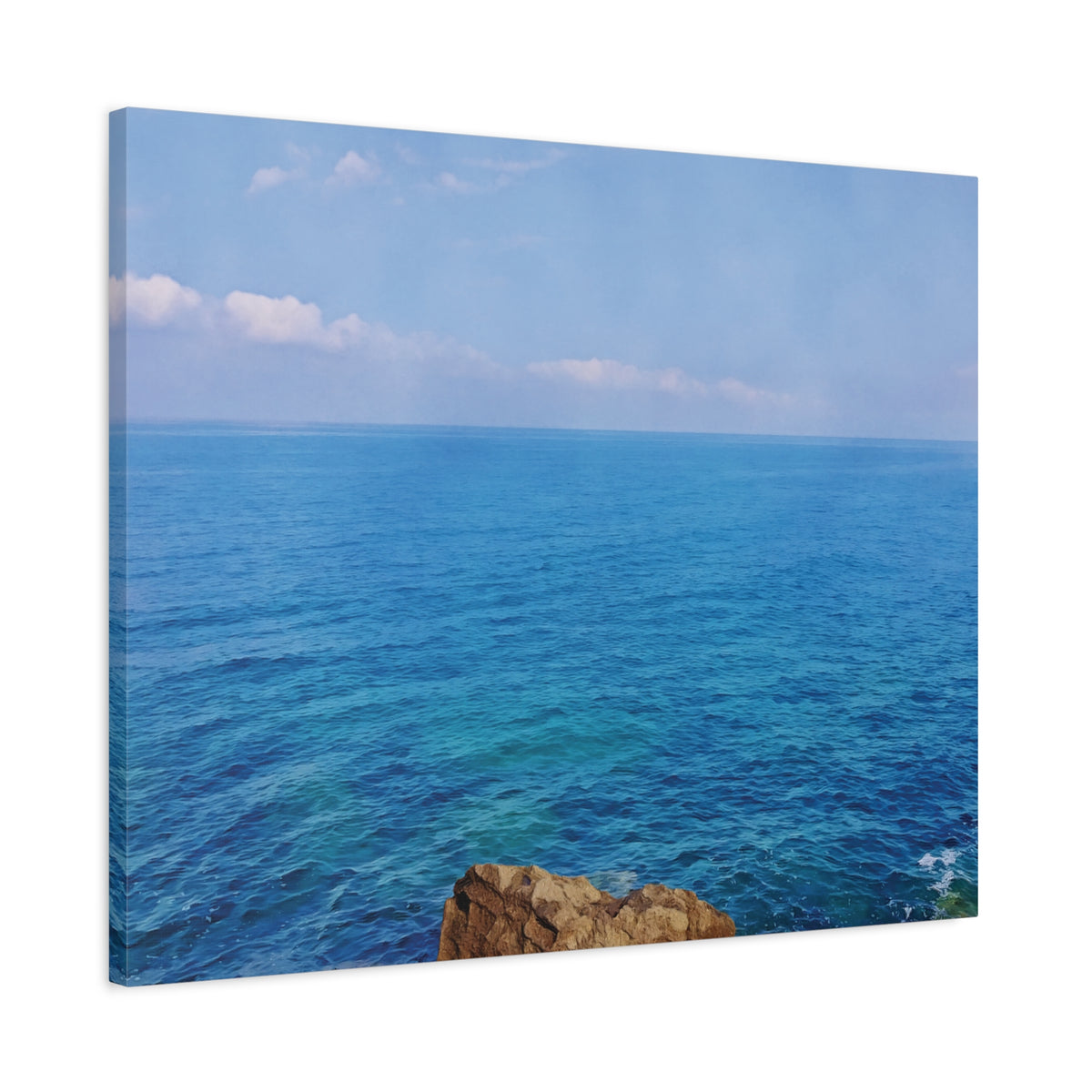 Stretched Matte Canvas - Sea (Variant 01)
