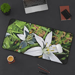 Desk Mat - Poly Art - Flower of Ornithogalum (Variant 1)