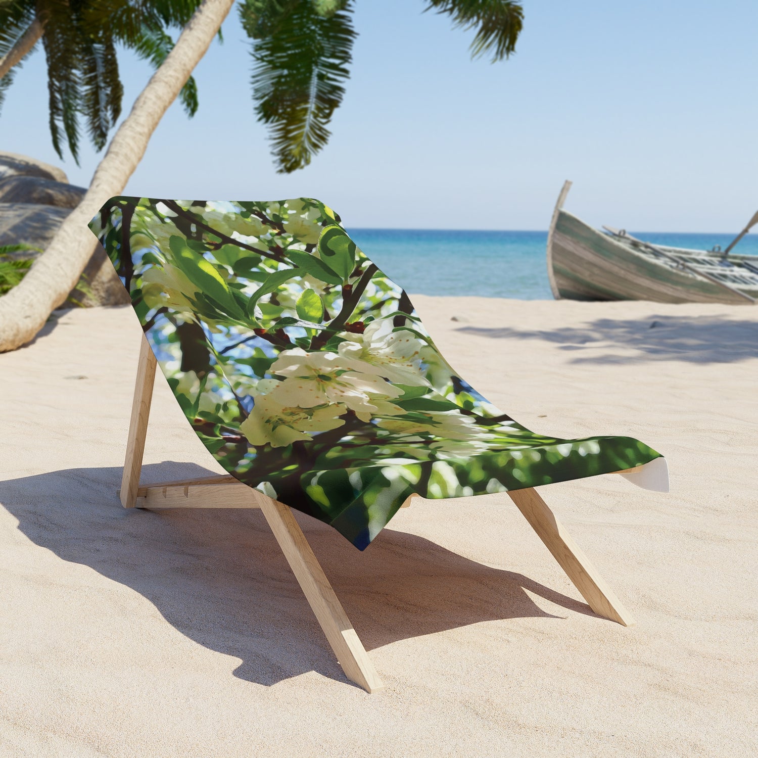 Beach Towel – Flower of Apple's Tree
