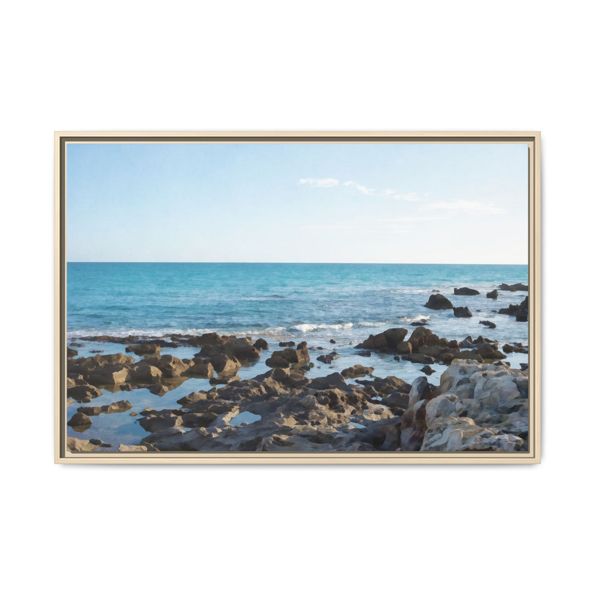 Sea of Stillness | Framed Canvas