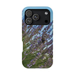 Magnetic Tough Phone Case - Flower of Lavender with Bombus