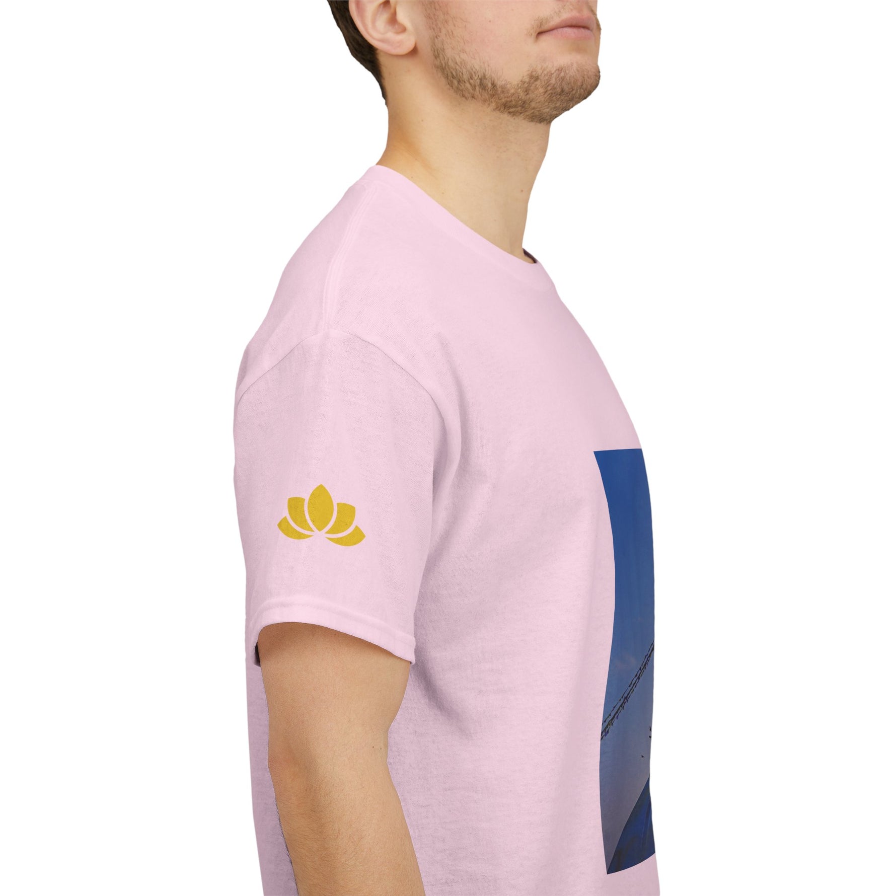 Unisex Heavy Cotton Tee - Nepal, Buddha's Eyes (Variant 6)