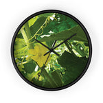 Wall Clock - Flower of Cucumber