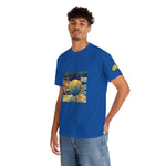 Unisex Heavy Cotton Tee - Poly Art - Stone Balance