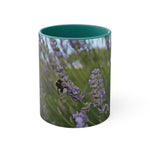 Mug 11oz - Flower of Lavender with Bombus Insect (Variant 2)