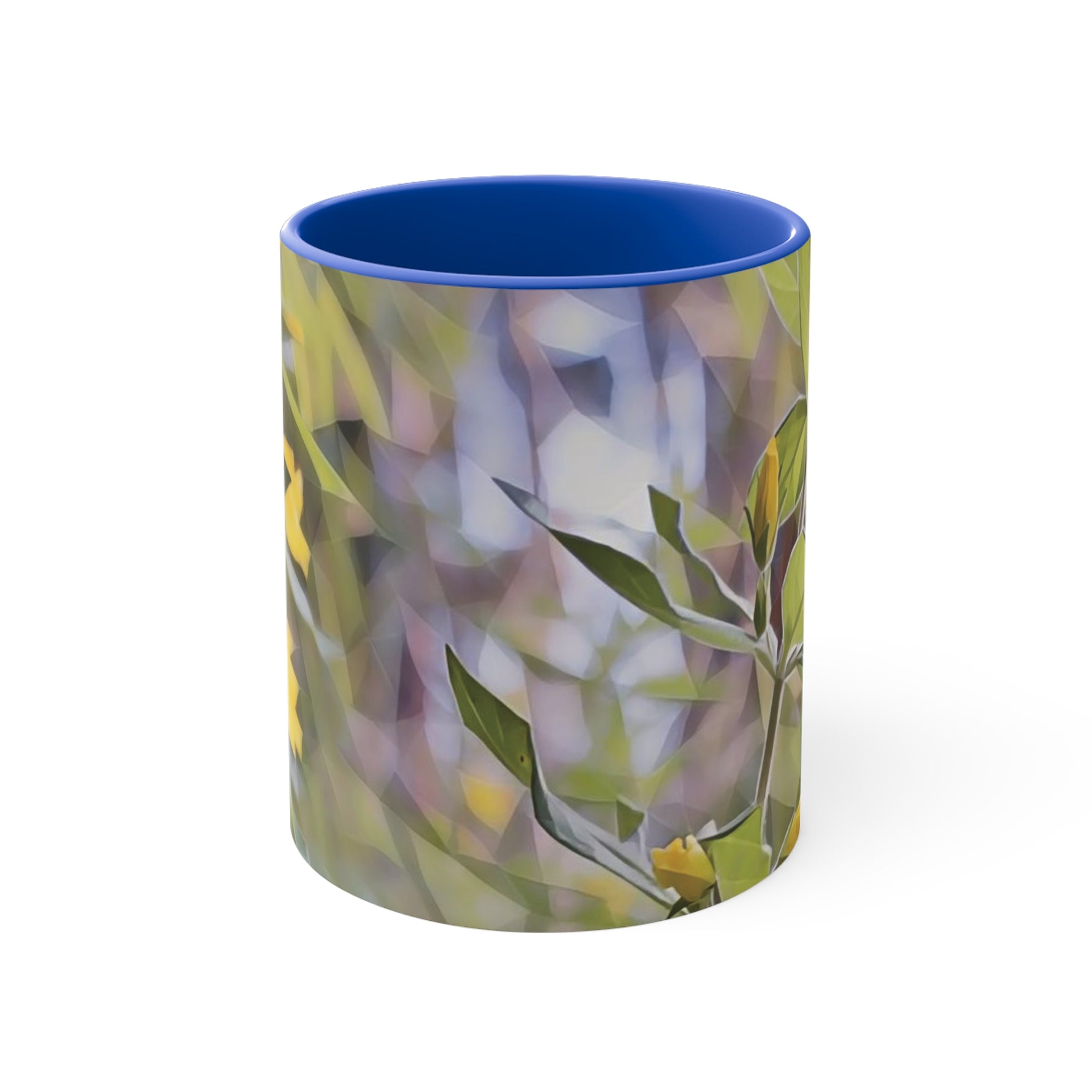 Mug 11oz - Poly Art - Flower of Lysimachia (Variant 2)