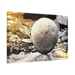 Stretched Matte Canvas - Stone Balance (Variant 1)