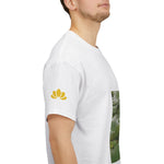 Unisex Heavy Cotton Tee - Flower of Lotus (Variant 2)